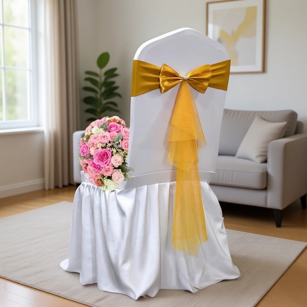 Chair Sash Organza - Fasce per Sedie in Organza Elasticizzata