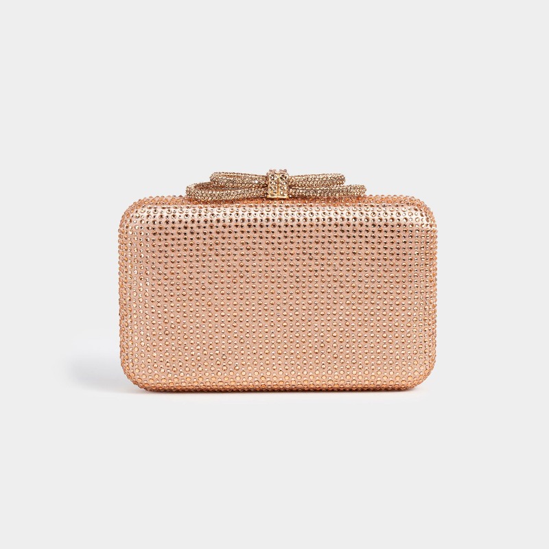 Wedding Vendor - Borse Clutch Scintillanti con Cristalli, Borsette