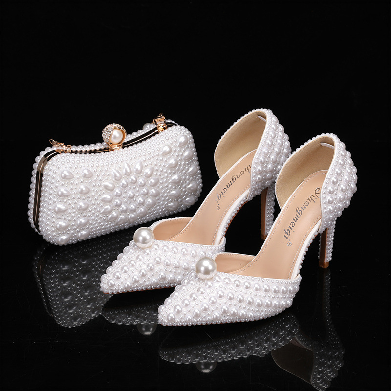 Wedding Vendor - Set borsa e scarpe da donna
