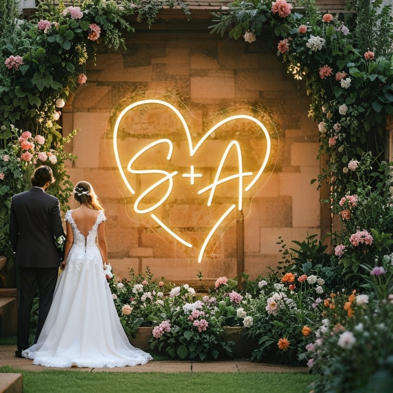 Wedding Led - Insegna al neon a LED con