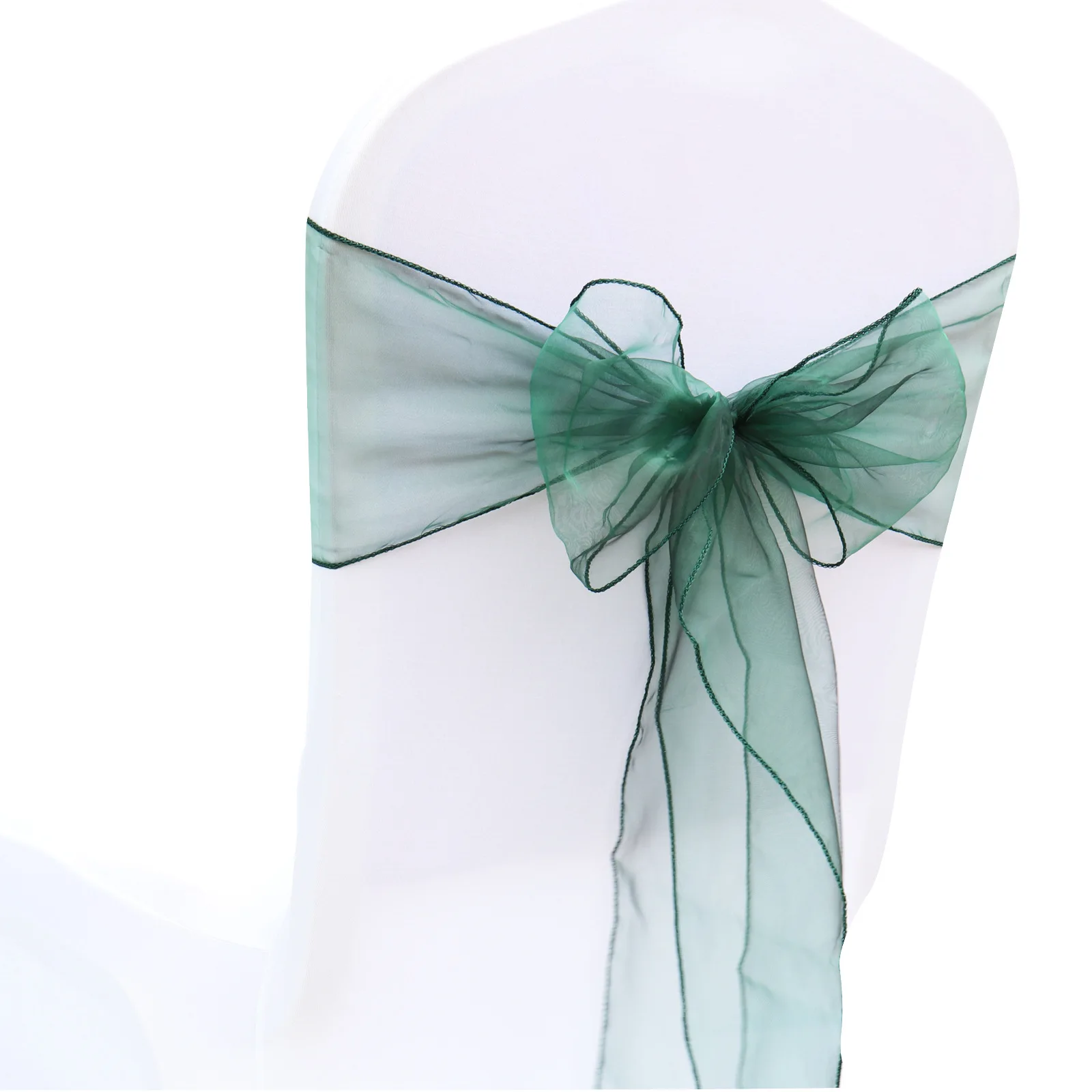 Chair Sash Organza - Commercio all'ingrosso 10/50 pezzi in organza