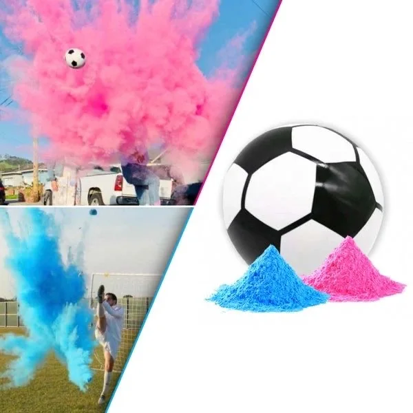 Wedding Day Supply Kit - Pallone da Calcio con Polvere Esplosiva