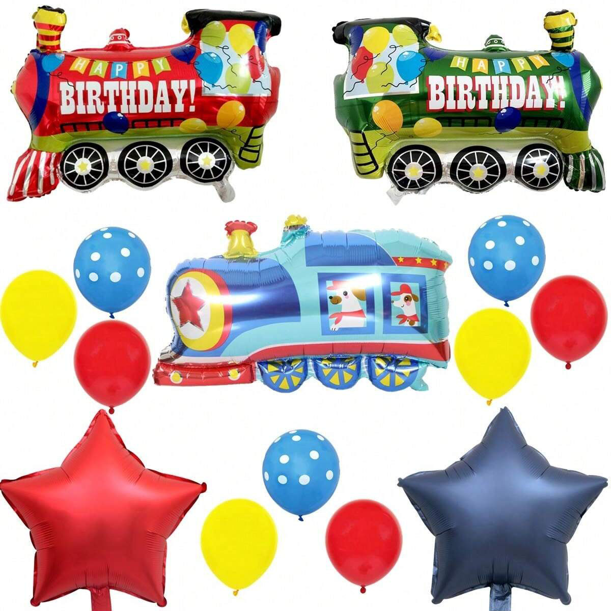 Wedding Day Supply Kit - Kit di palloncini per treni da