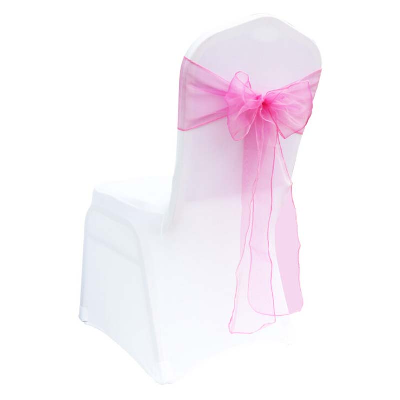 Chair Sash Organza - 25 pezzi 18x275 cm matrimonio organza