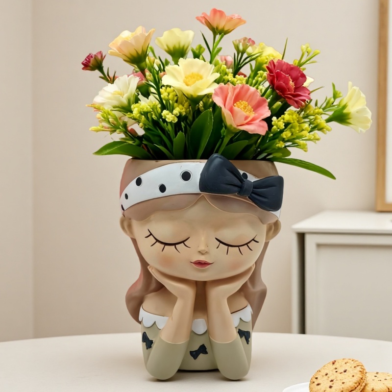 Flower Girl Basket - Stampo in silicone carino fiocco ragazza