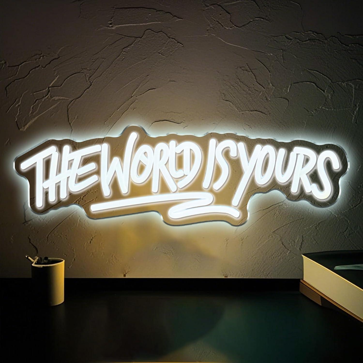 Wedding Led - Insegna al neon The World is