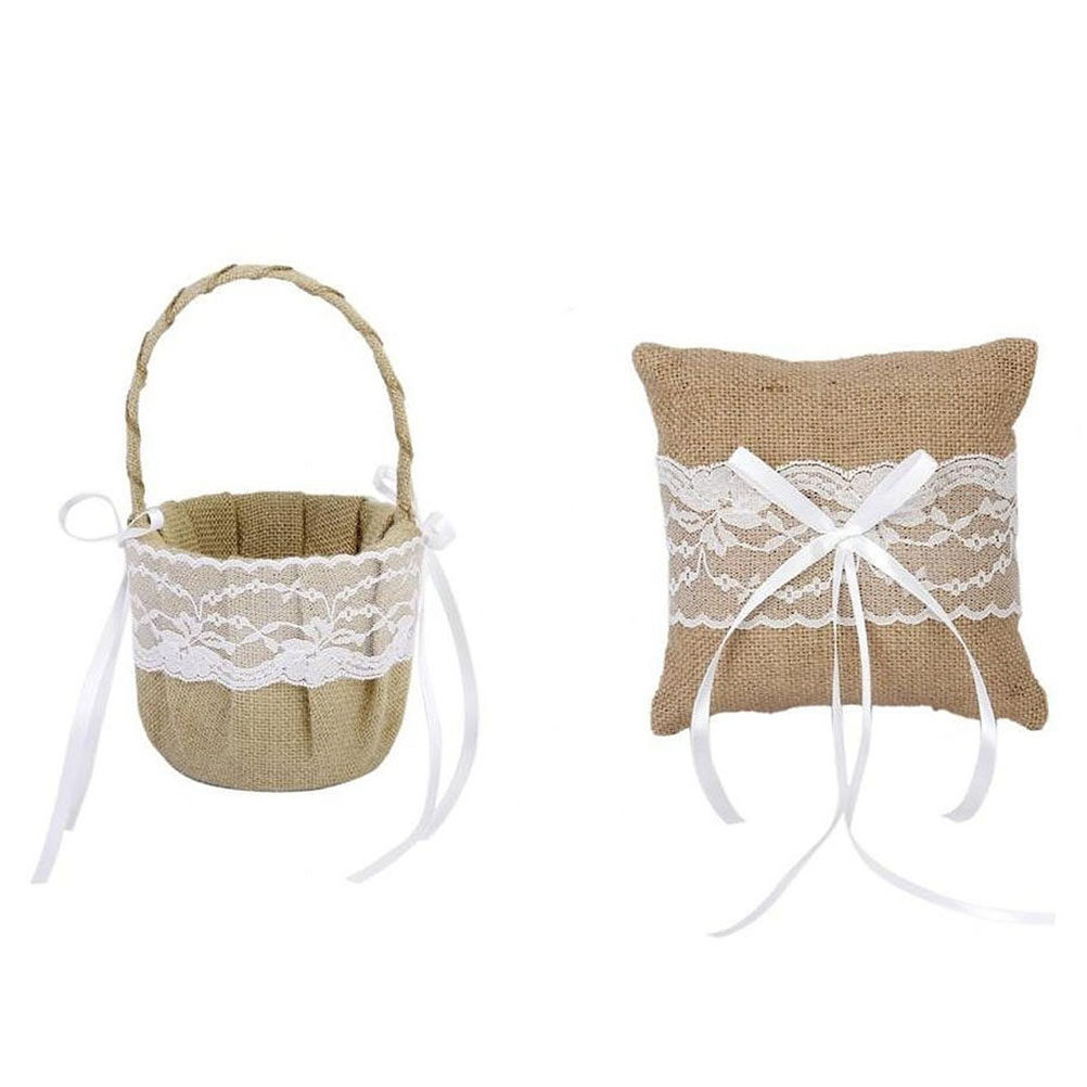 Ring Bearer Pillow - Set di 6 cuscini da 6''