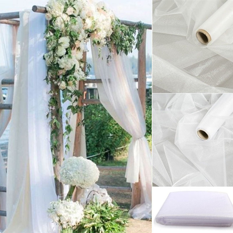 Chair Sash Organza - 5 metri/lotto di Cristallo Puro del