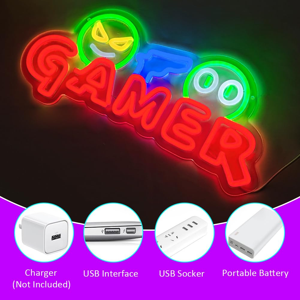 Insegna al Neon LED per Gamer, - Wedding Led recensione e prezzo