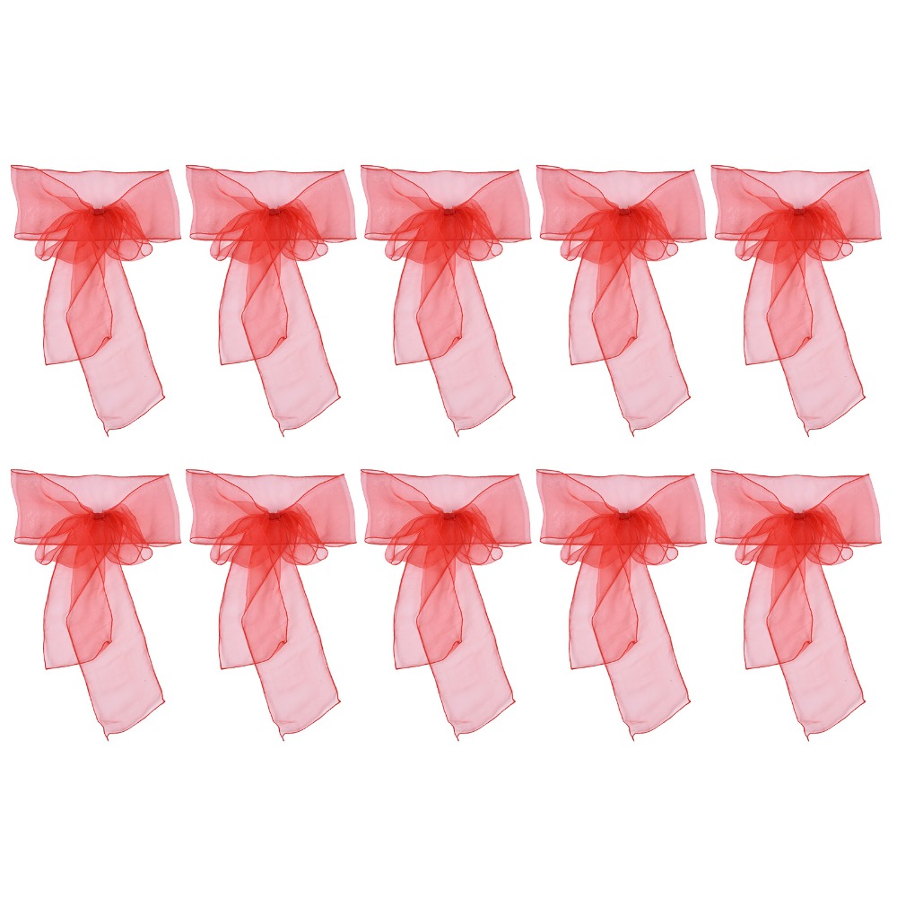 10 Pezzi Fiocchi per Sedie da  - Chair Sash Organza recensione e prezzo