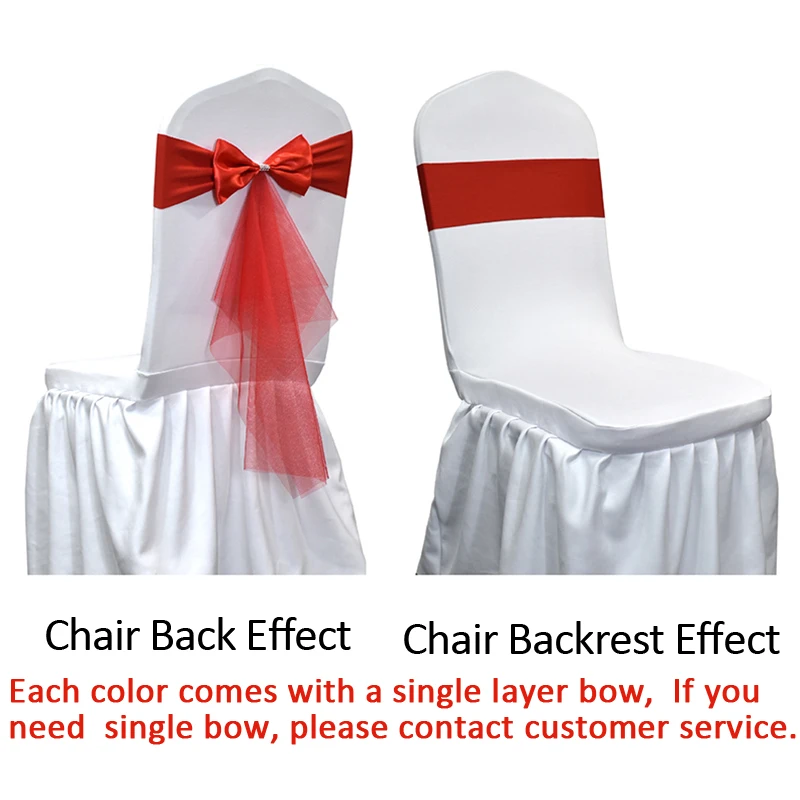 10 fasce per sedie in spandex  - Chair Sash Organza recensione e prezzo