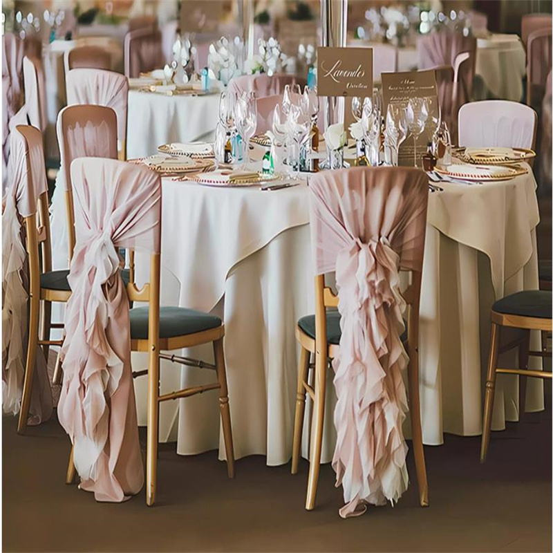 Decorazioni per sedie in bambù - Chair Sash Organza recensione e prezzo