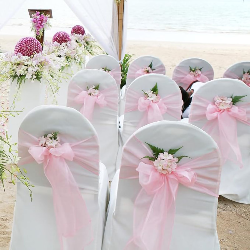 Fiocchi in Organza per Sedie 1 - Chair Sash Organza recensione e prezzo