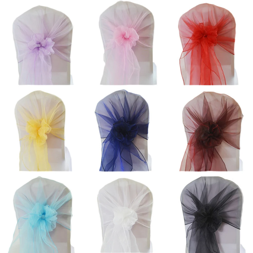 65x275 cm Organza Sedia Fascia - Chair Sash Organza recensione e prezzo
