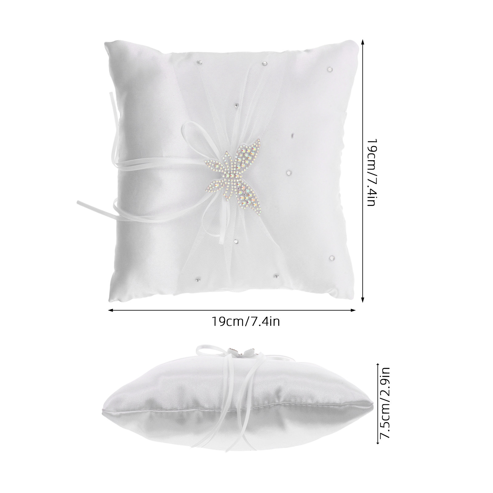 Cuscino per anelli a forma di  - Ring Bearer Pillow recensione e prezzo