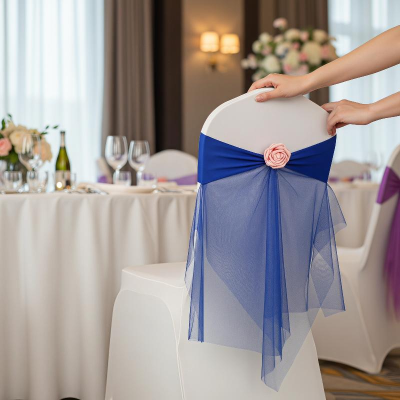 1 Pezzo di Fasce per Sedie in  - Chair Sash Organza recensione e prezzo