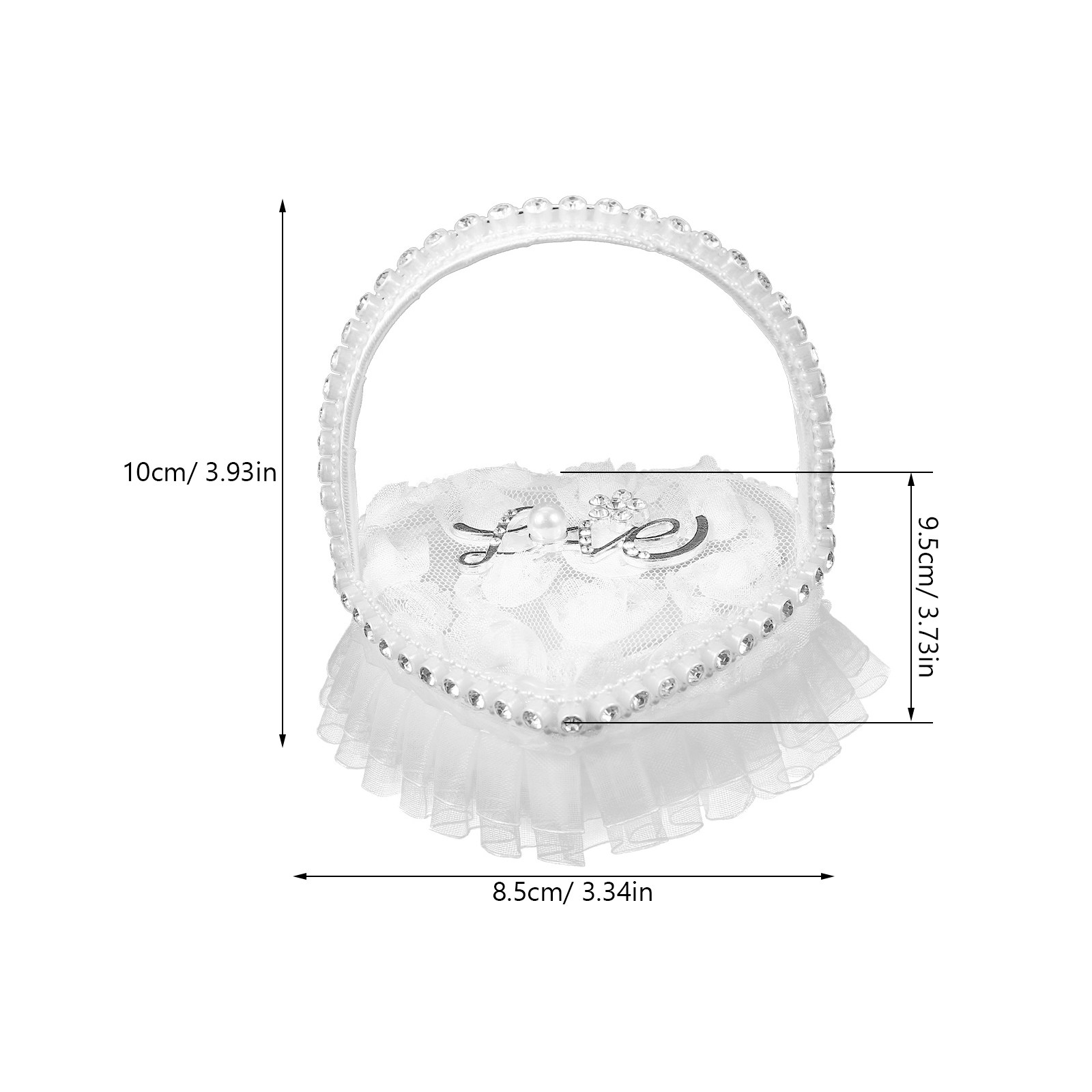 Cuscino per Anelli da Sposa, P - Ring Bearer Pillow recensione e prezzo