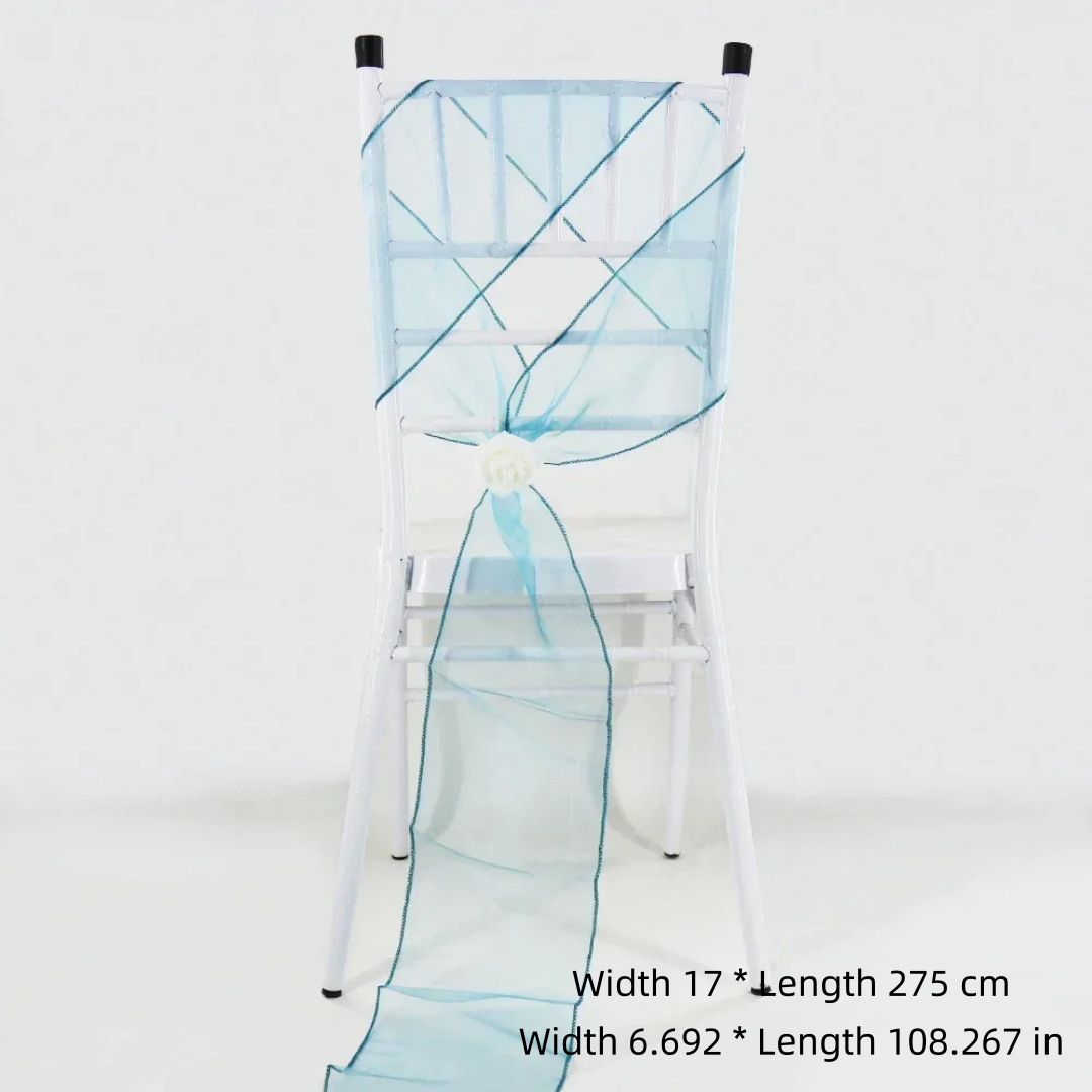 Decorazioni per sedie da matri - Chair Sash Organza recensione e prezzo