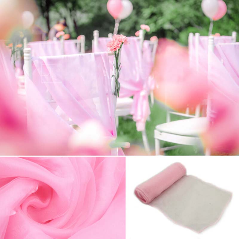 25 pezzi 18x275 cm matrimonio  - Chair Sash Organza recensione e prezzo