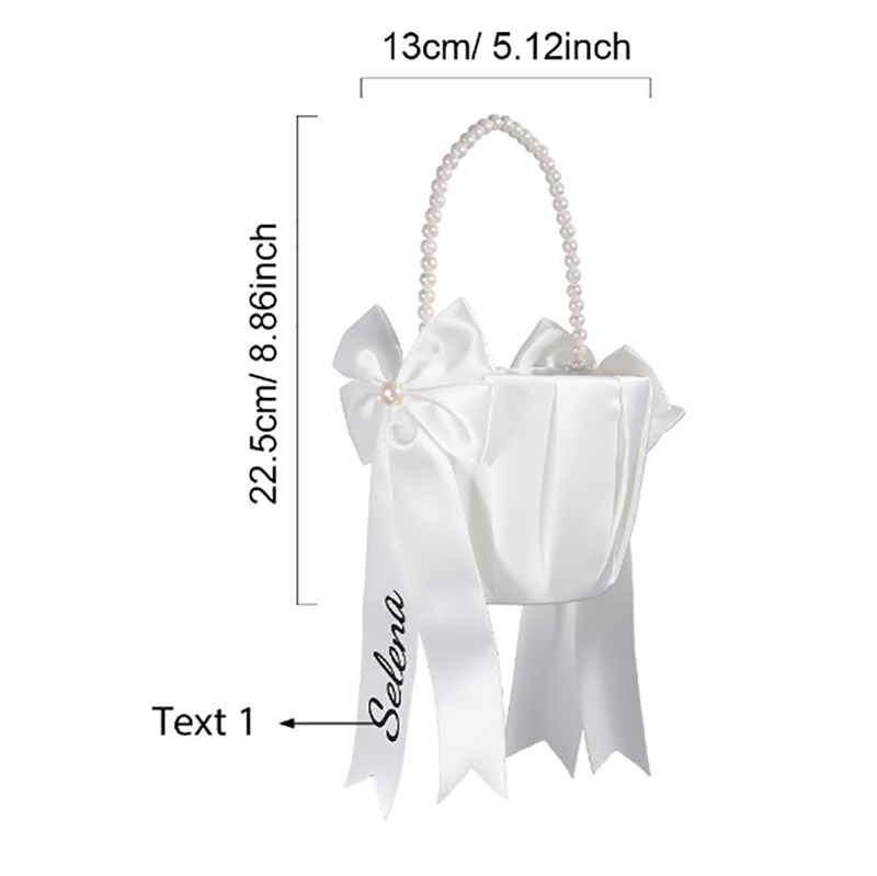 Cesto portafiori personalizzat - Flower Girl Basket recensione e prezzo