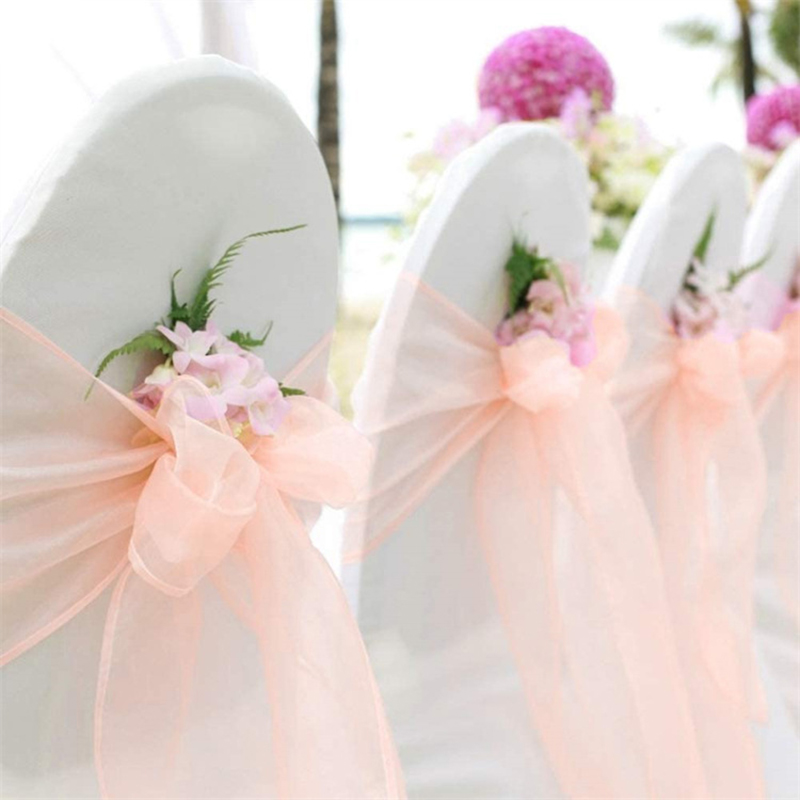10/50/100PCS Decorazione della - Chair Sash Organza recensione e prezzo