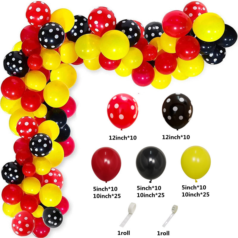 Rosso Nero Giallo Palloncino G - Wedding Day Supply Kit recensione e prezzo