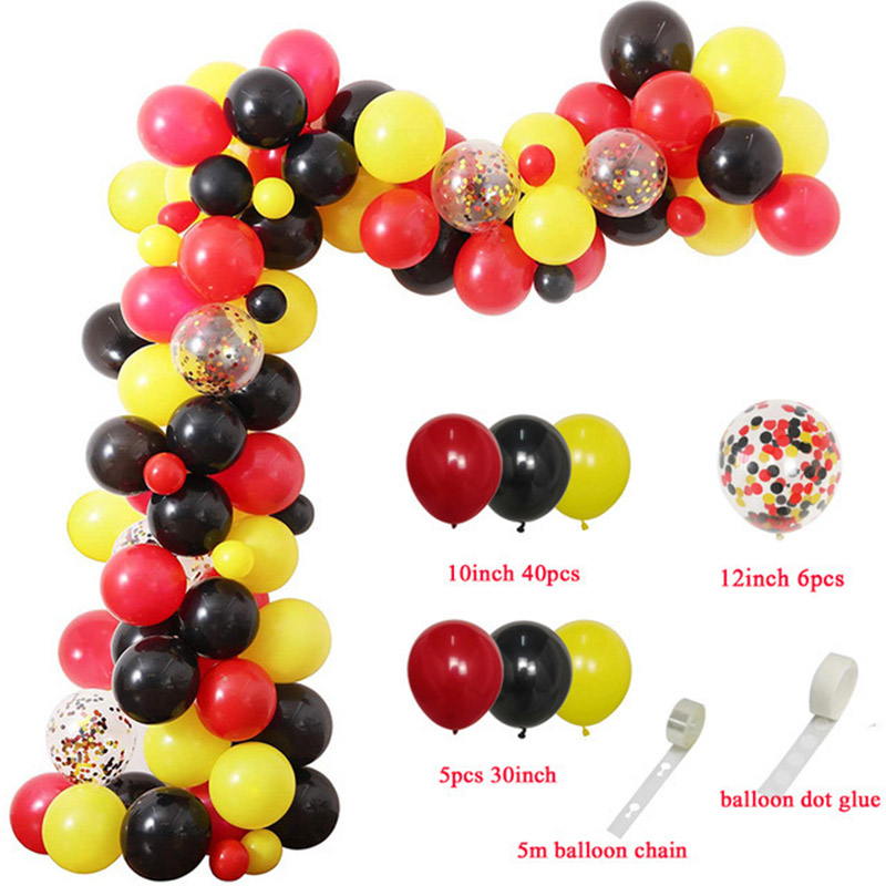 Rosso Nero Giallo Palloncino G - Wedding Day Supply Kit recensione e prezzo