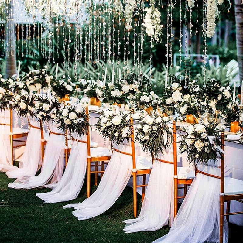 5/10M Pura di Cristallo di Mat - Chair Sash Organza recensione e prezzo