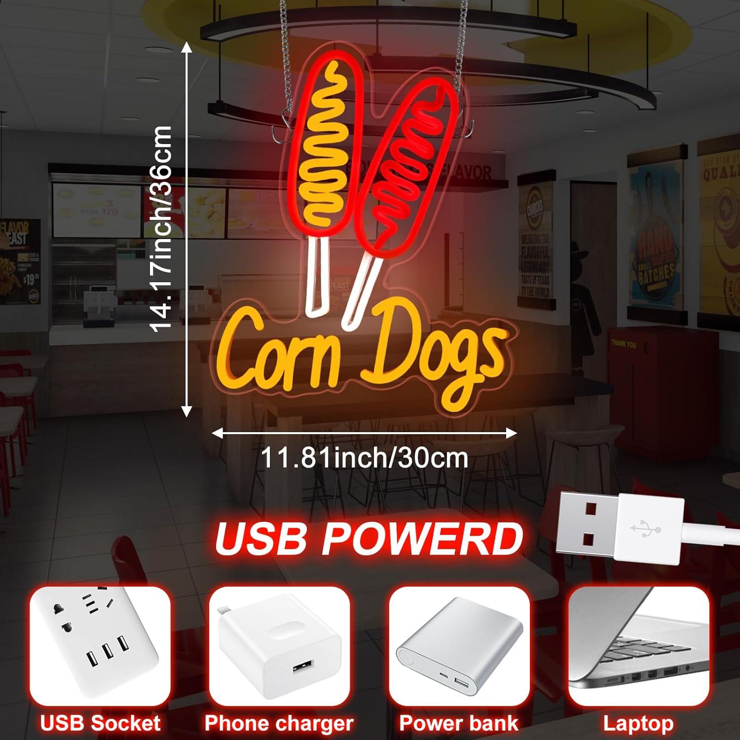 Insegna al Neon Corn Dog, Luci - Wedding Led recensione e prezzo