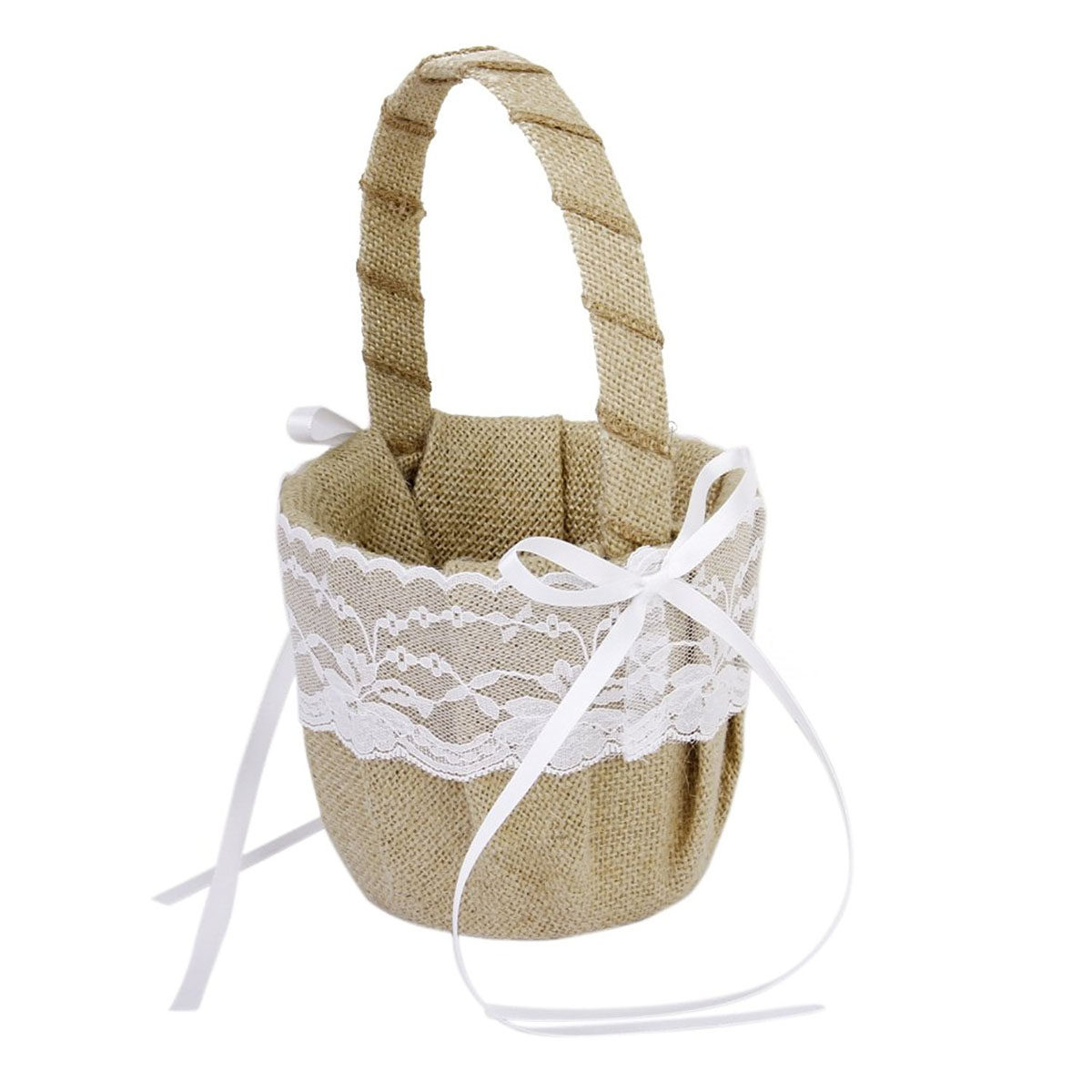 Set di 6 cuscini da 6'' in jut - Ring Bearer Pillow recensione e prezzo
