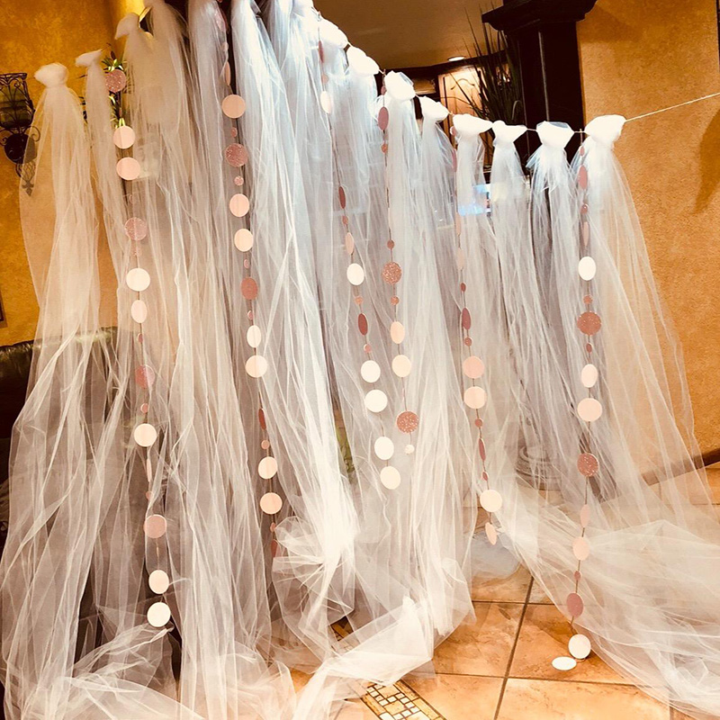 5 metri/lotto di Cristallo Pur - Chair Sash Organza recensione e prezzo