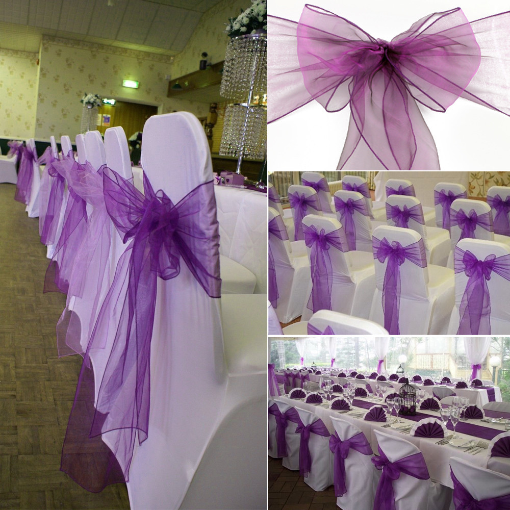 1 pz fasce per sedie in organz - Chair Sash Organza recensione e prezzo